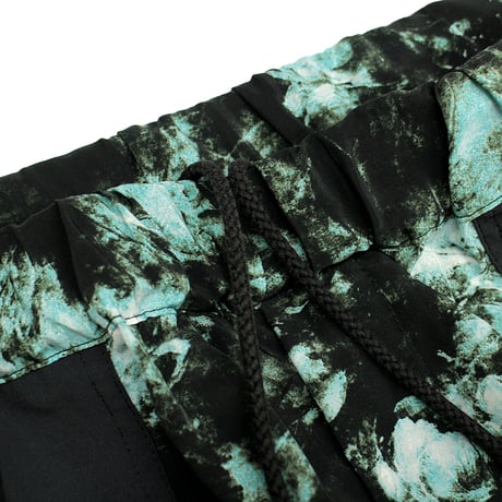 【USED】 VIRGOwearworks "Ebony flowers pants" / GREEN Size4(XL)
