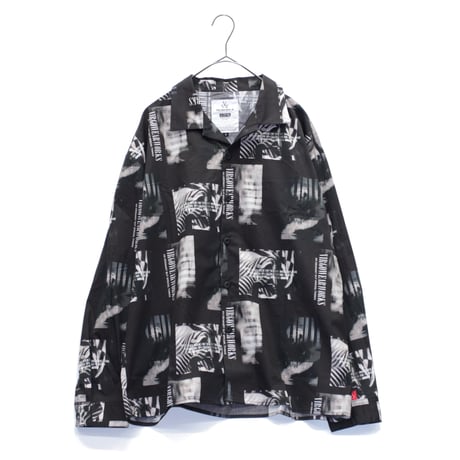 【VIRGOwearworks】シャツ "Photogenic shirts" / BLACK