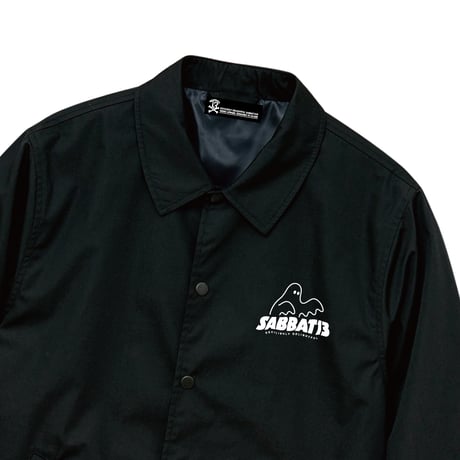 【SABBAT13】コーチジャケット "SPOOK LOGO COACH JKT" / BLACK