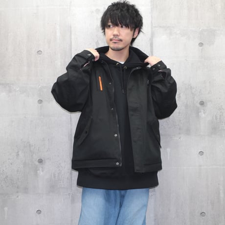 【SABBAT13】ブルゾン "BLACK CAT SWING TOP" / BLACK