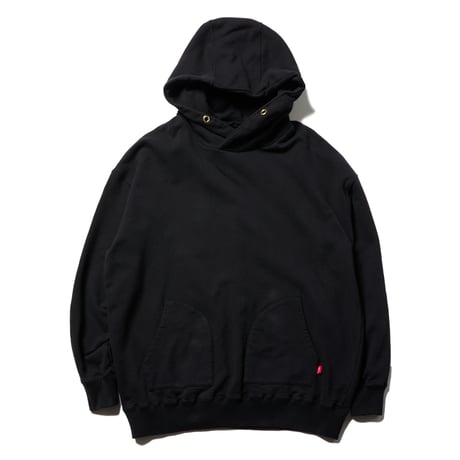 【VIRGOwearworks】パーカ "Organic sustainable collared hoodie" / BLACK