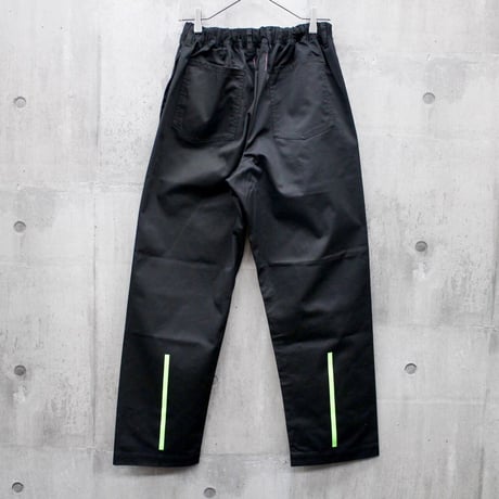 【PLMP】チノパン "LINE CHINO PANTS" / BLACK
