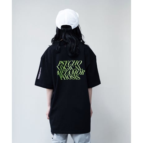 【PLMP】Tシャツ "MEANDRERING TEES" / BLACK