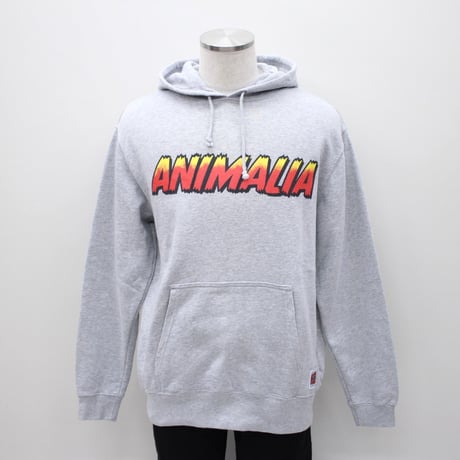 ANIMALIA パーカ "P/O HOODIE : EAGLE" / GRAY