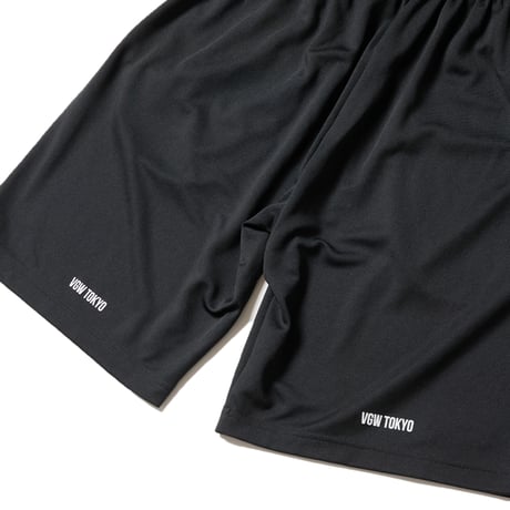 【VIRGOwearworks】ドライショーツ "Athletic shorts" / BLACK-WHITE