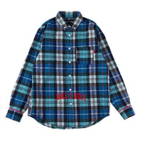 【ROLLING CRADLE】チェックシャツ "CHECK SHIRT" / BLUE