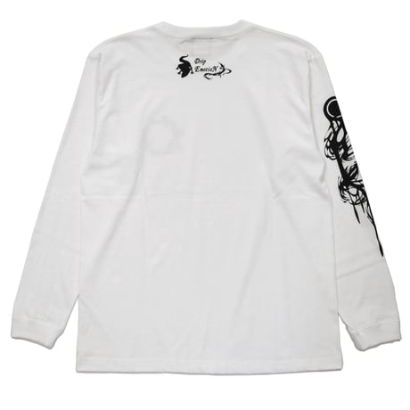RISE UP LONG SLEEVE T-sh / WHITE