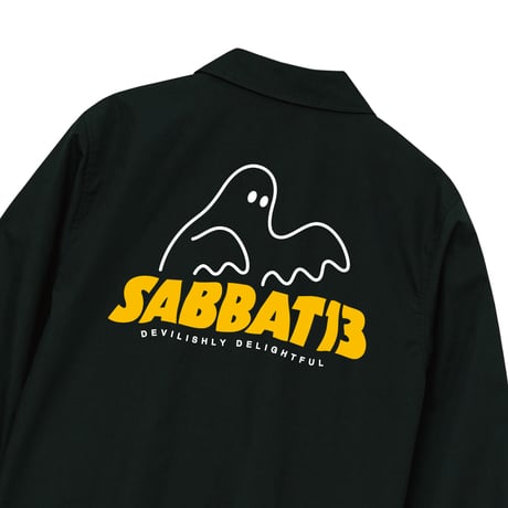 【SABBAT13】コーチジャケット "SPOOK LOGO COACH JKT" / BLACK