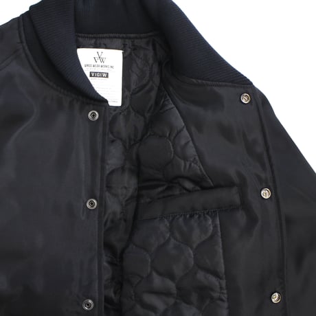 【VIRGOwearworks】ジャケット "CREW STUDIUM BLOUSON" / BLACK