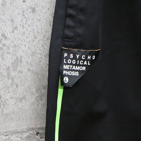 【PLMP】チノパン "LINE CHINO PANTS" / BLACK
