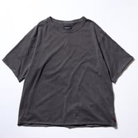 【VIRGOwearworks】 "PIGMENT WASH OVERSIZE TEE" / BLACK