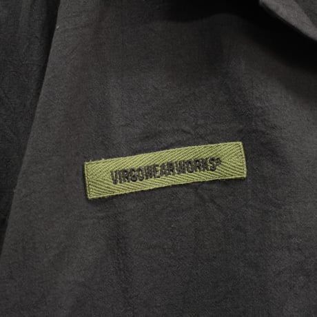 【VIRGOwearworks】シャツ "K-suit shirts" / BLACK