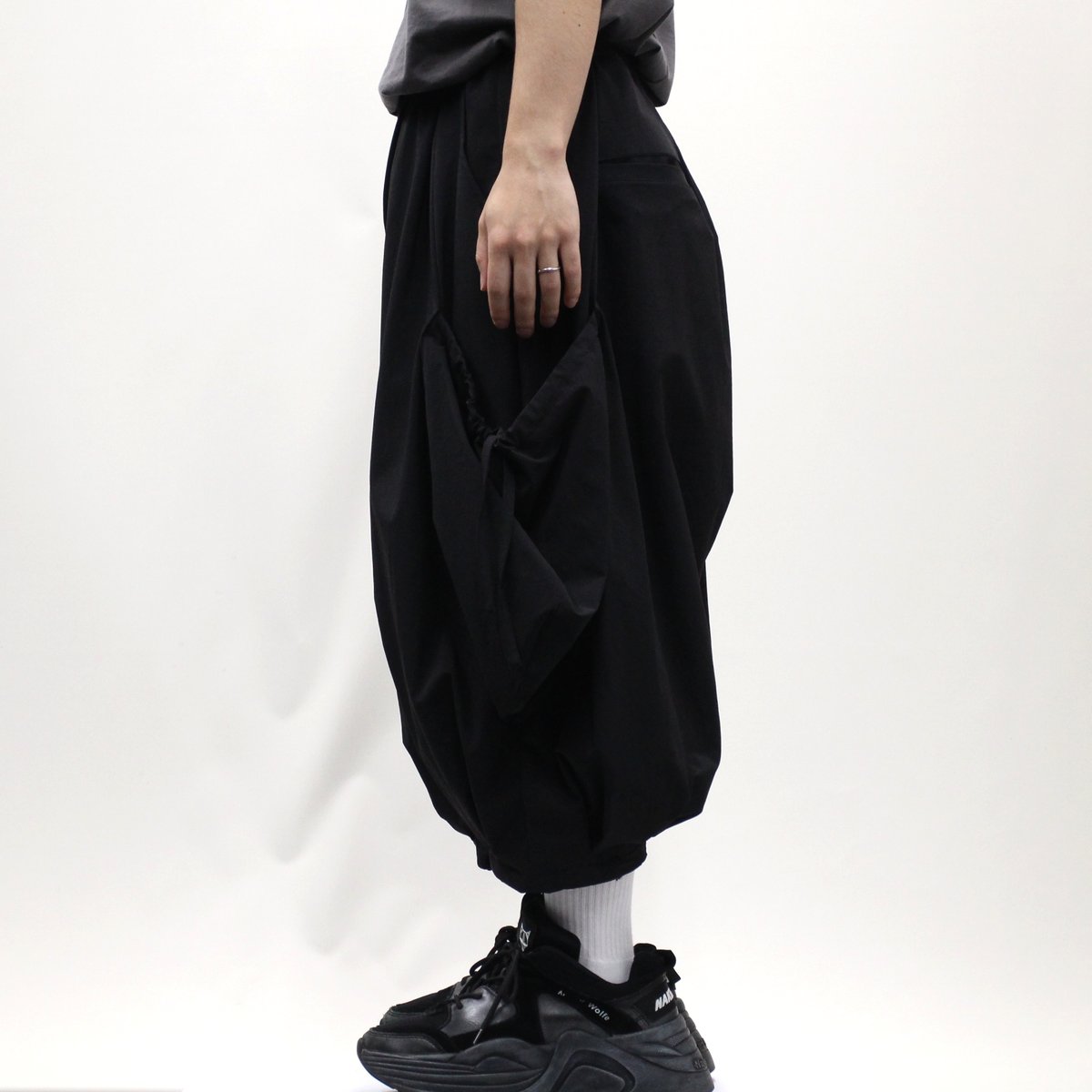 NVRFRGT - 【残りわずか】3D Twisted Lounge Wide Pants