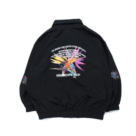 【VIRGOwearworks】リバーシブルジャケット "FLORA PANTHER REVERSIBLE JACKET" / BLACK