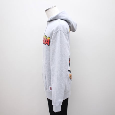 ANIMALIA パーカ "P/O HOODIE : EAGLE" / GRAY