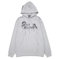 Drip LOGO HOODIE / GRAY