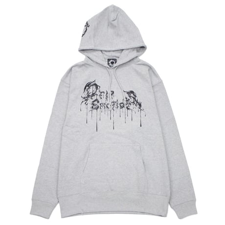 Drip LOGO HOODIE / GRAY