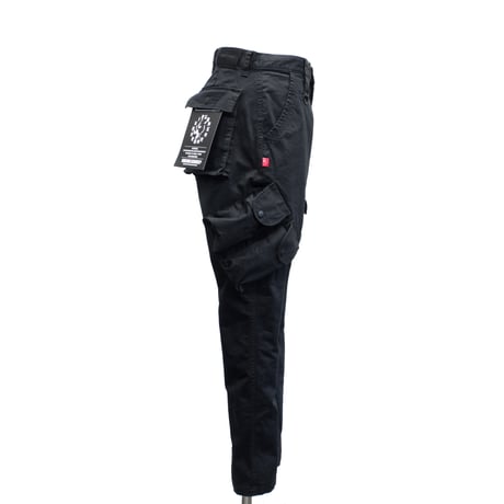 【VIRGOwearworks】カーゴパンツ "BAGGY D-CARGO RELOADED" / BLACK