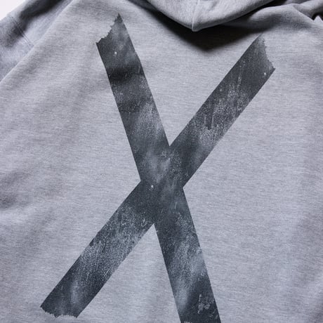 【VIRGOwearworks】 パーカ "CROSS HOODIE" / GRAY
