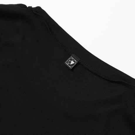 【SILLENT】カットソー "EVIDENCE -Plain Cutsew-" / BLACK