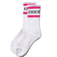 【VIRGOwearworks】ソックス "Nme socks" / WHITE