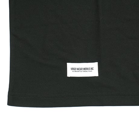 【VIRGOwearworks】  "DRY MOTION POLO" / BLACK