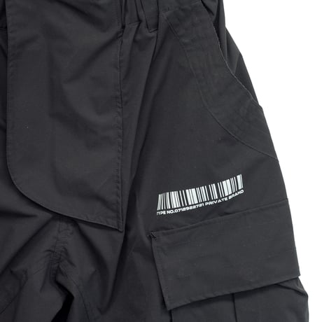 【VIRGOwearworks】 カーゴパンツ "GRAPPING CARGO COOL" / BLACK