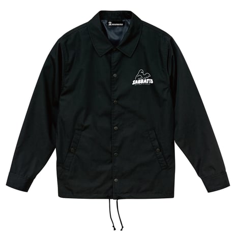 【SABBAT13】コーチジャケット "SPOOK LOGO COACH JKT" / BLACK