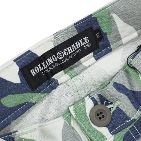 BIG POCKET SHORTS / GREEN