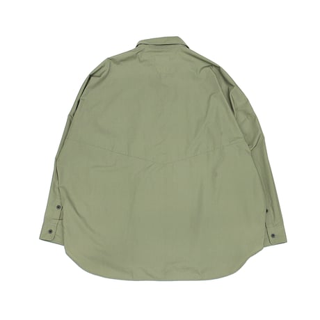 【USED】 VIRGOwearworks "ENVY ZIP SHIRT" / OD Size3(L)