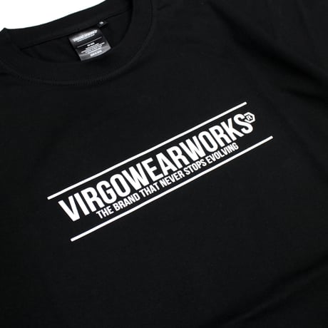 【VIRGOwearworks】 Tシャツ "VIRGO EMBOSS LOGO TEE" / BLACK