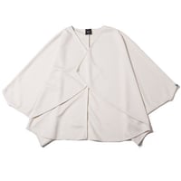 ZEAL -Bat Wing Cape- / WHITE