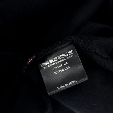 【USED】VIRGOwearworks "New perfection L/S [raglan sleeve]" / BLACK size4(XL)