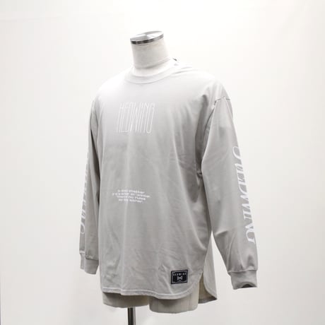 【HEDWiNG】ロンT "Smooth L/S T-shirt" / Graige