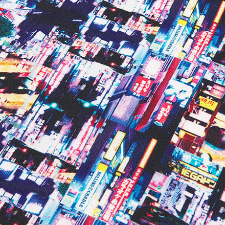 ROLLING CRADLE ビックTシャツ "NEO TOKYO BIG TEE" / BLACK