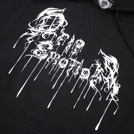 Drip LOGO HOODIE / BLACK