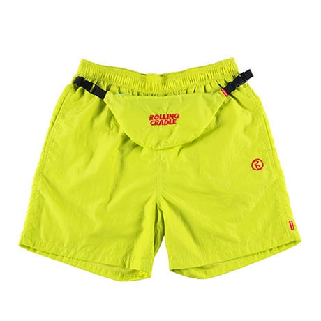 【ROLLING CRADLE】ショーツ "NYLON SHORT PANTS" / YELLOW