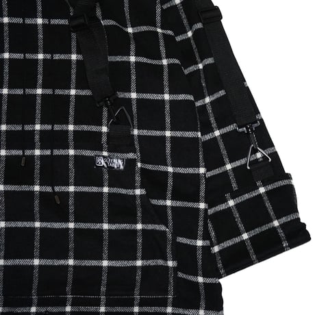 【SLEEPING TABLET】 "WOOLY [ SUSPEND ANORAK ]" / BLACK