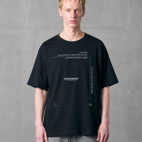 【VIRGOwearworks】 "Active Dry Tee 26" / BLK-REF