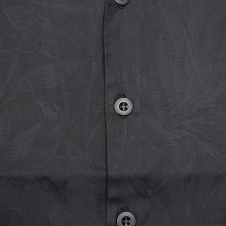 【VIRGOwearworks】シャツ "Shadow hawaiian shirts" / BLACK