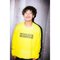 【PLMP】ロンT "PLMP L/S LOGO 3" / YELLOW