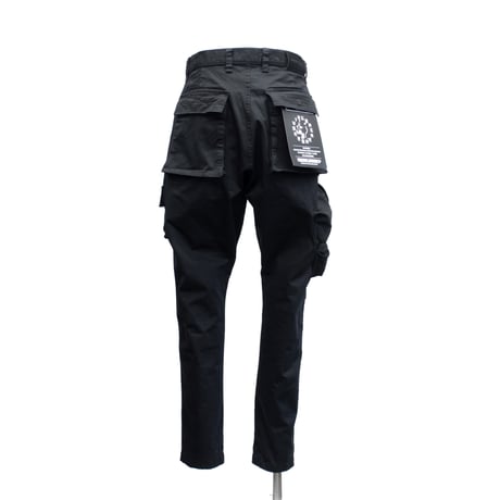 【VIRGOwearworks】カーゴパンツ "BAGGY D-CARGO RELOADED" / BLACK