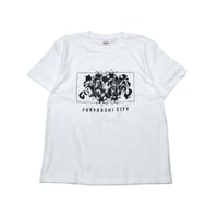 船橋FLOWER LOGO T-SHIRT / WHITE