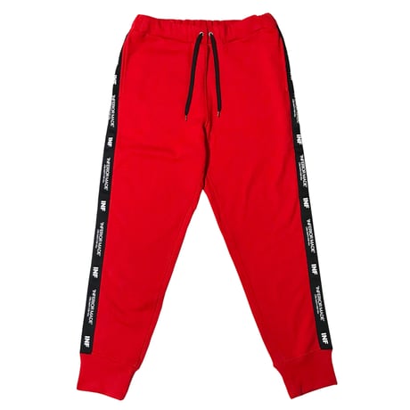 LILWHITEDOT スウェットパンツ TWISTED- SWEAT PANTS / RED