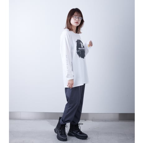 【VIRGOwearworks】ロンT "HOLLY SMOKE" / WHITE
