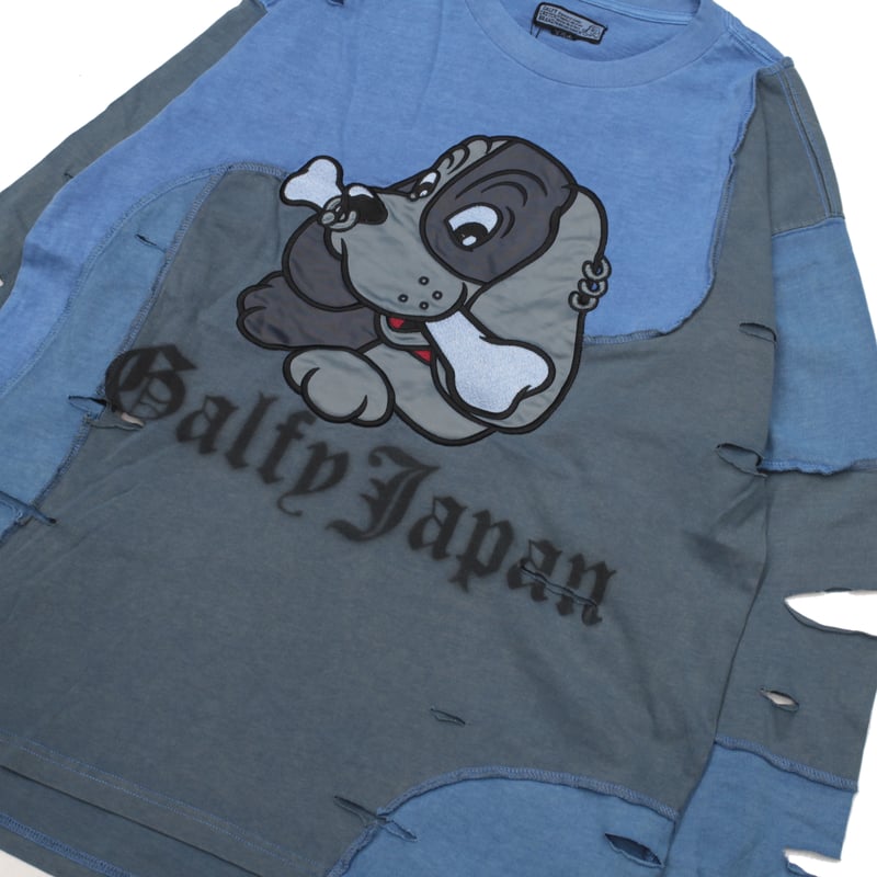 ガルフィー ツギハギゾンビ ロンＴ 中型犬 楽天市場】GALFY ガルフィー ツギハギゾンビロンTee Tシャツ L