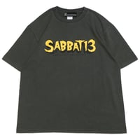【SABBAT13】 Tシャツ "SCARE LOGO T" / FADEGRAY