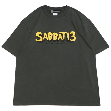 【SABBAT13】 Tシャツ "SCARE LOGO T" / FADEGRAY
