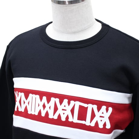 ANIMALIA クルースウェット "Club Sweat" / BLACK