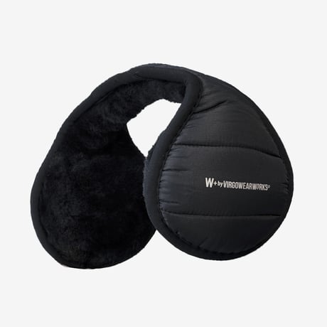 【W】 イヤーマフ "W earmuffs" / BLACK